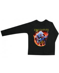 Iron Maiden langærmet t-shirt til børn | FLF